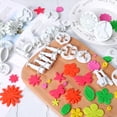 thumbnail image 3 of 33 Piece Polymer Clay Fondant Cake Cookie Plunger Cutter Leaf Butterfly Heart Flower Shape Decorating Embossing Mold DIY Tools, 3 of 7