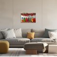 thumbnail image 5 of ZHONGYUTONG Colorful Kitchen Canvas Wall Art Farmhouse Spices Food Pictures Prints Vegetables Mason Jar Painting for Dining Room Decor Framed (16.00" x 24.00"), 5 of 5
