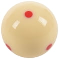 thumbnail image 1 of 2.25 Pouces 57mm 6 Taches Rouges Queue Ball Pro Cup Billard Piscine Snooker Entraînement, 1 of 8