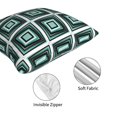 thumbnail image 4 of Throw Pillow Covers, abstractly squares pattern Soft Square Pillow Cases with Invisible Zipper for Couch Bed Sofa, Farmhouse Fall Home Decor 18"x18", 4 of 7