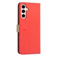 thumbnail image 3 of For Samsung Galaxy S23 Wallet Case with RFID Blocking Credit Card Flip Stand Cute Flower Hollow-out Design PU Leather Magnetic Clasp Closure Phone Cover For Samsung Galaxy S23,Red, 3 of 12