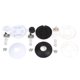 thumbnail image 2 of 1pc 65cm 220v 317 Floor Lamp Foot Switch On Off Halfway Round Foot Reset Button Online Switch, 2 of 5