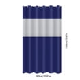 thumbnail image 3 of Splicing EVA Waterproof Shower Curtain, Bath Tub Curtain Liner, No Holes Needed, Mold Mildew Resistant, Bathroom Decor with Hooks, 3 of 6