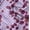 Burgundy, variant on Soimoi Pure Silk Brown Fabric By the Yard - 42 Inch Wide -Floral Fabric - Modern Stripes with Playful Floral Accents Printed Fabric