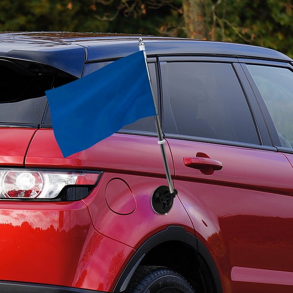 SEWOART Black Multipurpose Car Flag Holder with Easy Installation, Design, No Damage or Traces on Vehicle