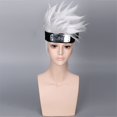 thumbnail image 2 of anime peluca plata blanco okantian pelo corto anti warp cospl, 2 of 5