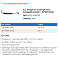 thumbnail image 2 of A/C Discharge Hose - Compatible with 2014 INFINITI QX60, 2 of 2