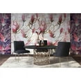 thumbnail image 3 of Home Square Batik 19.8" Transitional Fabric Dining Chair in Black - Set of 2, 3 of 7