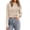 Beige, variant on Zeagoo Women' Fall Crewneck Cropped Sweater Trendy Long Sleeve Ribbed Knit Pullover Jumper Tops