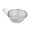 Silver, variant on BESEW7 2 Pack Kitchen Pasta and Quinoa Strainer Basket, Stainless Colander Mesh Strainer for Sink Drain, Salad Spinner Fruit Vegetable Wash