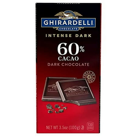 Ghirardelli 60% Cacao Evening Dream Dark Chocolate Candy Bar 3.5 oz. 12 (300-01004)