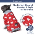 thumbnail image 3 of Pijama para perro Spark Paws Christmas Recovery, traje de oso polar macho, 3 of 8