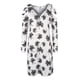 thumbnail image 4 of El vestido estampado sexy de bolsillo con cuello en V suelto casual de talla grande de invierno para mujer de la moda Fridja  yut5510, 4 of 5