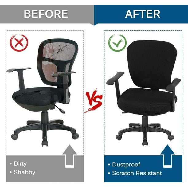 Office chair covers stretch sale
