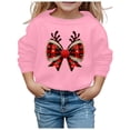 thumbnail image 1 of Chandail en Molleton pour Enfants à Manches Longues Imprimé Col Rond Mignon Chandail Coupe Décontractée Hauts Vêtements Chauds Automne Hiver Vêtements pour Garçons 5-6 Ans, 1 of 4