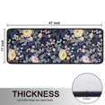 thumbnail image 5 of Kitchen Rugs Sets Of 2,Pioneer Flower Floral Print Pattern Anti Fatigue Kitchen Mat Rugs Non Slip Washable,Decorative Kitchen Floor Mats for Kitchen,Sink,Laundry,17"x47"+17"x47", 5 of 5