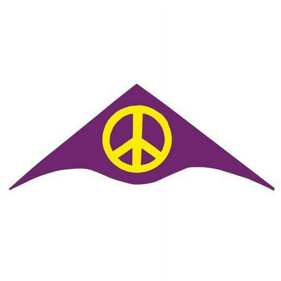 nylon peace kite 50" w/twine and winder