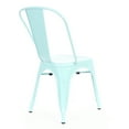 thumbnail image 4 of Design Lab MN LS-9000-MTLPEP Dreux Mint Green Dining Chair Set of 4, 4 of 8