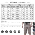 thumbnail image 3 of HKYNLAG Mens Tactical Cargo Work Shorts Waterproof Ripstop Stretch Outdoor Fishing Hiking Shorts with Multi-Pocket (No Belt) Gray 2XL, 3 of 8