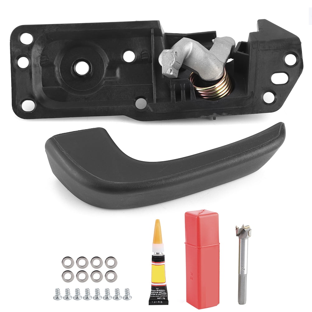 Myourparts 20833606 Interior Door Handle Kit Front Left Driver Side Compatible With 2007-2014 Chevy Silverado Suburban GMC Sierra Cadillac Escalade ESV EXT Replace OE# 20833606 20871488 Repair Set