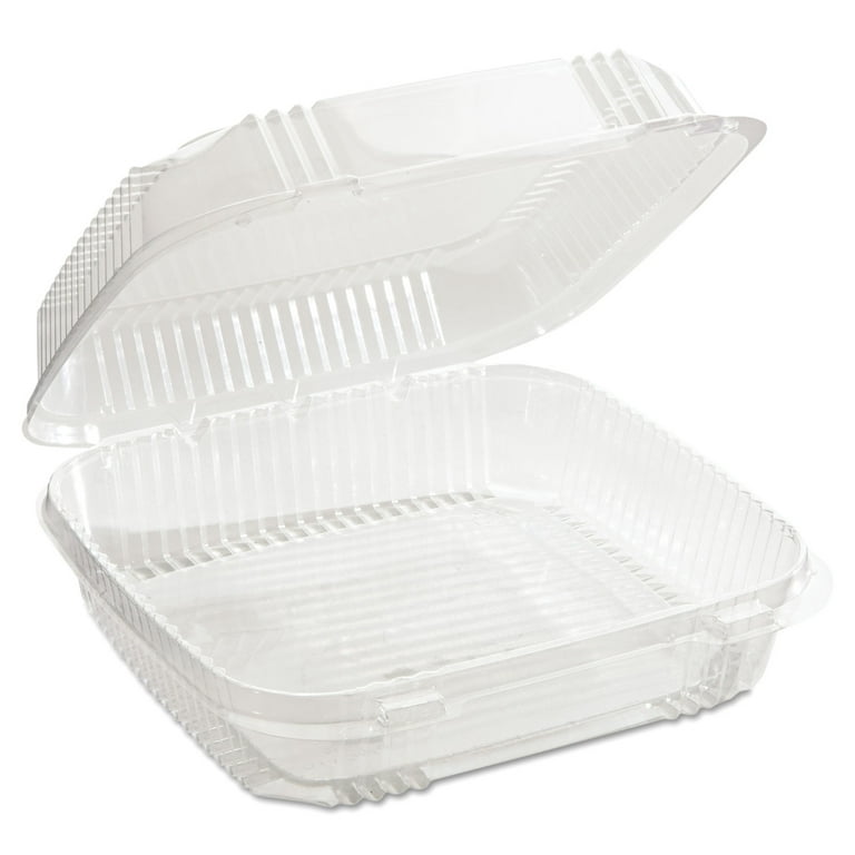 Clear Hinged Take-Out Containers - 20 oz