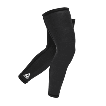 Reebok Activchill Compression Leg Sleeves, Large/Extra-Large, Black, Pair
