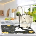 thumbnail image 5 of Dish Drying Mat Microfiber Kitchen Pad Large Counter Absorbent Dish Mats Drainer Rack 16"x18" Cute Halloween Icons, 5 of 8