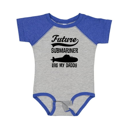 

Inktastic Future Submariner Like Daddy Gift Baby Boy or Baby Girl Bodysuit