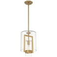 thumbnail image 6 of Possini Euro Design Camden Warm Brass Gold Mini Pendant 10" Wide Modern Clear Glass Fixture for Dining Room House Kitchen Island, 6 of 9