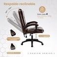 thumbnail image 3 of Silla ejecutiva para Oficina escritorio de PU Piel sintética ergonómica 150kg BAUHAUS, 3 of 8