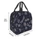 thumbnail image 3 of Easygdp Wildflowers And Dragonflies Bolsa Térmica Premium - Tela Oxford Impermeable, Gran Capacidad, Bolsillo Frontal, Unisex para Trabajo, Escuela, Actividades al Aire Libre y Picnics, 3 of 8