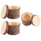 thumbnail image 5 of 3 unids / set caja de anillos de madera DIY soporte de anillos de boda portador rústico caja contenedor de joyería para el día de San Valentín aniversario de compromiso ANGGREK Otros, 5 of 8