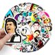 thumbnail image 3 of Sticker Universe 50 piezas de calcomanías de vinilo impermeables de Ronaldo, 3 of 6