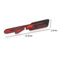 thumbnail image 3 of 3D Metal Black Chrome Red Logo Emblem Car Badge for Kia GT Line Fender Decal Sticker, 3 of 5