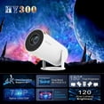 thumbnail image 5 of Mini Gaming Projector,WiFi6 Bluetooth Portable Projector Support 4K Full HD 1080P/Auto Correction/180 Degree Flip Smart Home Theater Projector/Gaming Playing, 5 of 10
