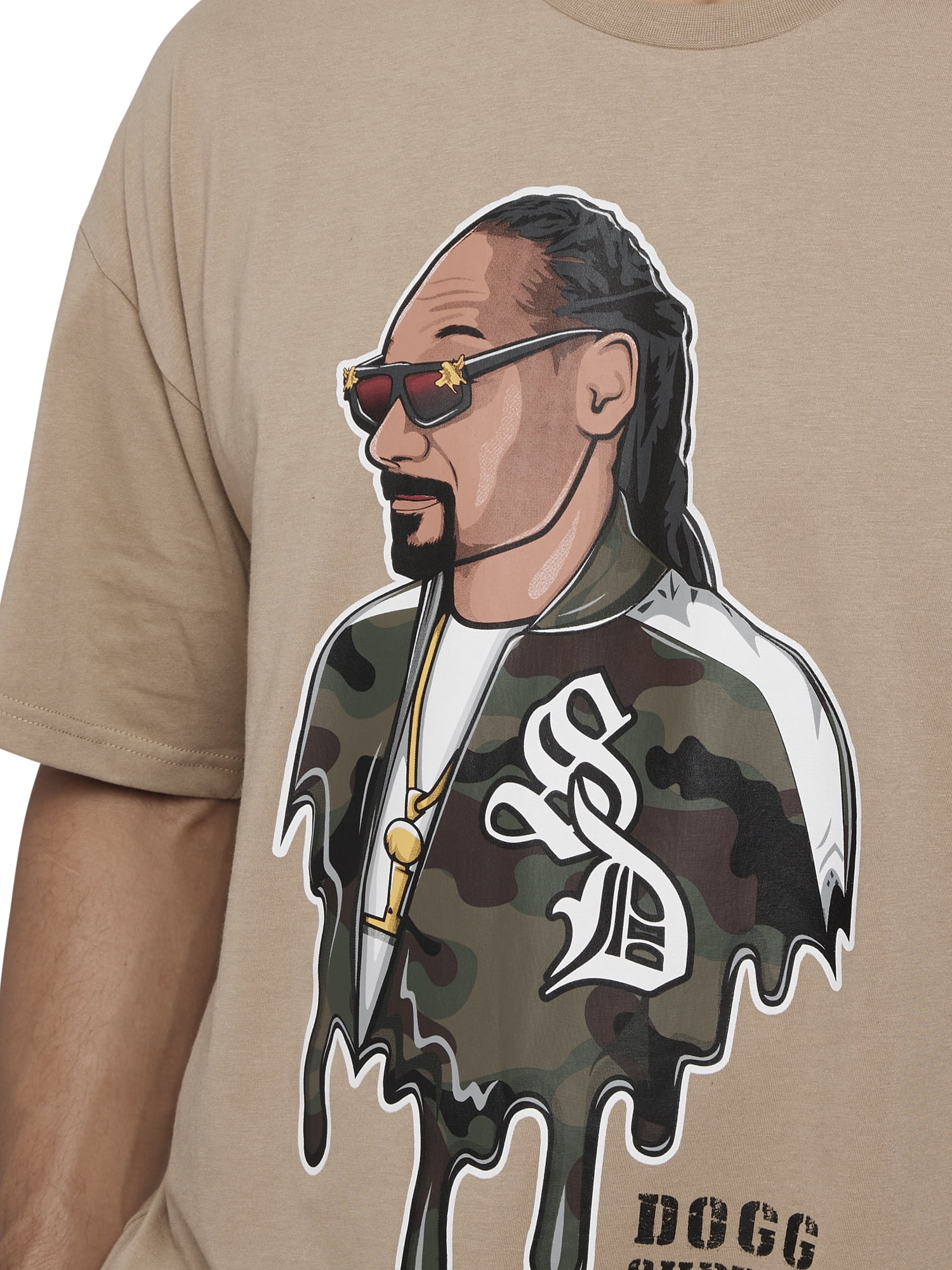 Dogg Supply by Snoop Dogg Men's & Big Men's Oversize Drop Shoulder Graphic T-Shirt, Sizes XS-3XL