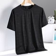thumbnail image 5 of Aursykel L-4XL Mens Big and Tall T Shirt Lightweight Breathable Casual Crew Neck Short Sleeve Tee Top for Men, 5 of 7