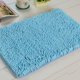 thumbnail image 2 of Alfombra De Baño De Microfibra Suave Absorbente Alfombril De Baño Peluda Alfombra De Piso A 60x90cm-Azul Macarena Chenille Bath Mat, 2 of 8