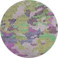 thumbnail image 2 of Addison Rugs Mayfield Premium Machine Washable Transitional Geometric Fern Round Rug, 8' x 8', 2 of 6