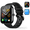 Black, variant on Mipqz Smart Watch Fits for Android and iPhone, IP68 Waterproof Smartwatch for Women Men 110+ Sports Modes 1.83-inch Fitness Tracker, Smart Watch with Answer/Make Calls, for Gift, Deep Black