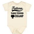 thumbnail image 3 of Inktastic Table Tennis Future Champ Boys or Girls Baby Bodysuit, 3 of 5