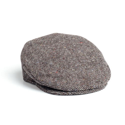 tweed touring cap