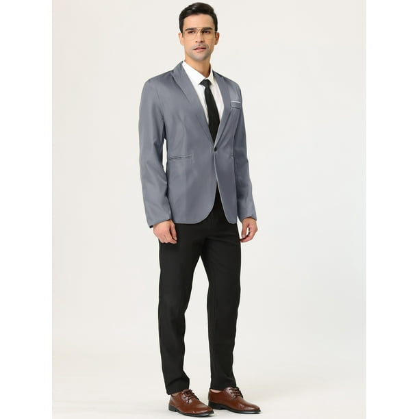 Chaqueta Gris Que Camisa Combina Con Saco Gris Combinar Blazer