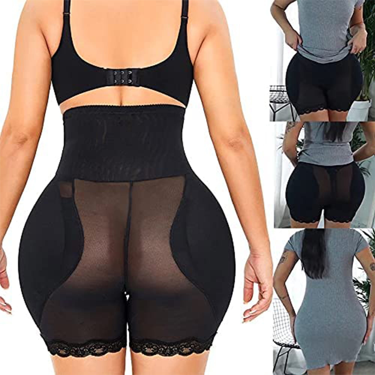 Women Butt Lifter Shapewear - Hip Dip Smooth Out Panties Padded Women Body  Shaper Panties from Hip to Butt Seamless Round Shape Thick Pad Shapewear,Apricot,5XL  : : Clothing, Shoes & Accessories