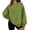Dark Green, variant on Women's Small Polka Dot Sweatshirt Long Sleeve Crewneck Casual Oversized Pullover Soft Fall Sweatshirt