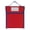 Red, variant on VKLU 1Pc Durable Homework Bag with Handle, Water Resistant Reading Pouch, Library Book Carrier and Document Organizer Teachers, Personalized File Bag, Pink, Makeup Organizers
