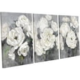 thumbnail image 2 of Hieng Pink Grey Canvas Wall Art for Living Room Modern Stripes Decor Abstract Office Painting Pictures Artwork for Room Posters （Only canvas）, 2 of 6