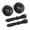 Black laces black s, variant on Shoelace Turn Automatic Buckles No Tie Sneaker Shoelace Kid Quick Stretching Lock Laces Automatic Buckles Rope