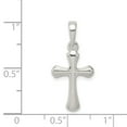 thumbnail image 2 of Sterling Silver Cross Charm, 2 of 2