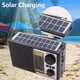 thumbnail image 4 of AM FM SW Radio de emergencia solar compatible con Bluetooth con linterna LED (F10BTS), 4 of 9
